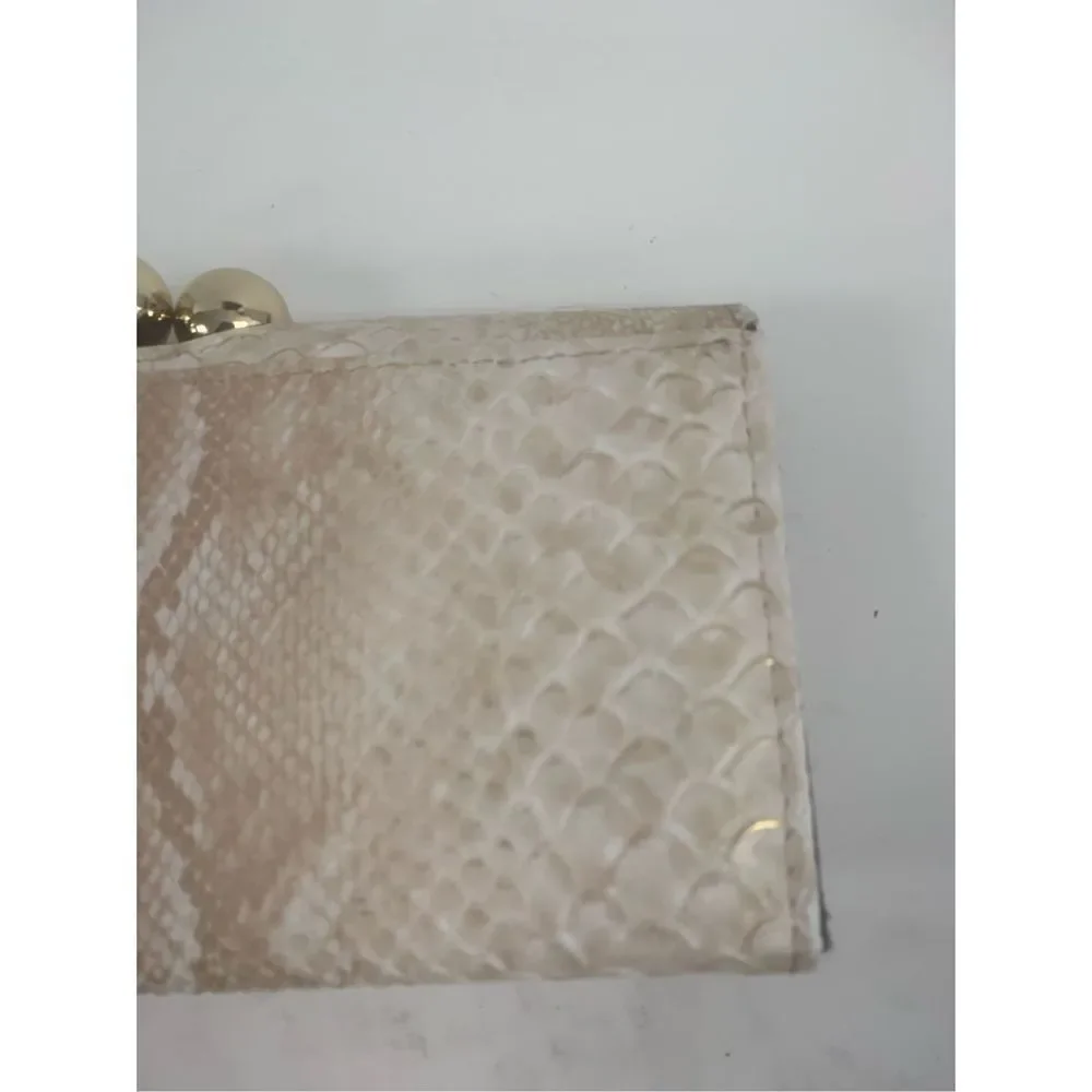 Vegan Snakeskin textured Wallet
